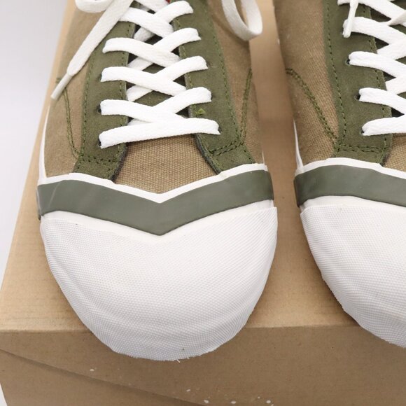 Rare HTF Losers Brand Mens Shoes Olive Drab Canvas Schooler Lo (US 10.5)(EU 44) - Picture 4 of 16
